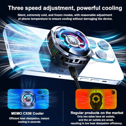 L-25 Mobile Phone Cooling Radiator - Rapid Cooling Technology for Gaming and Performance