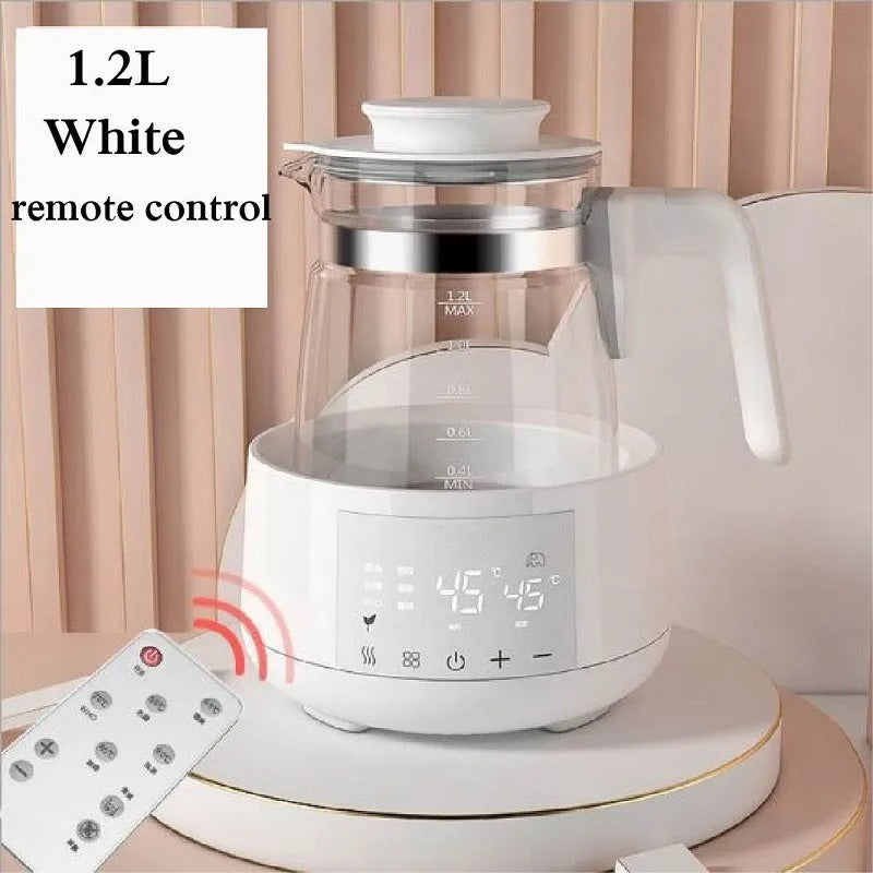 Infant Thermostatic Milk Regulator - 1.2L Baby Kettle with 24-Hour Warmth & Smart Insulation