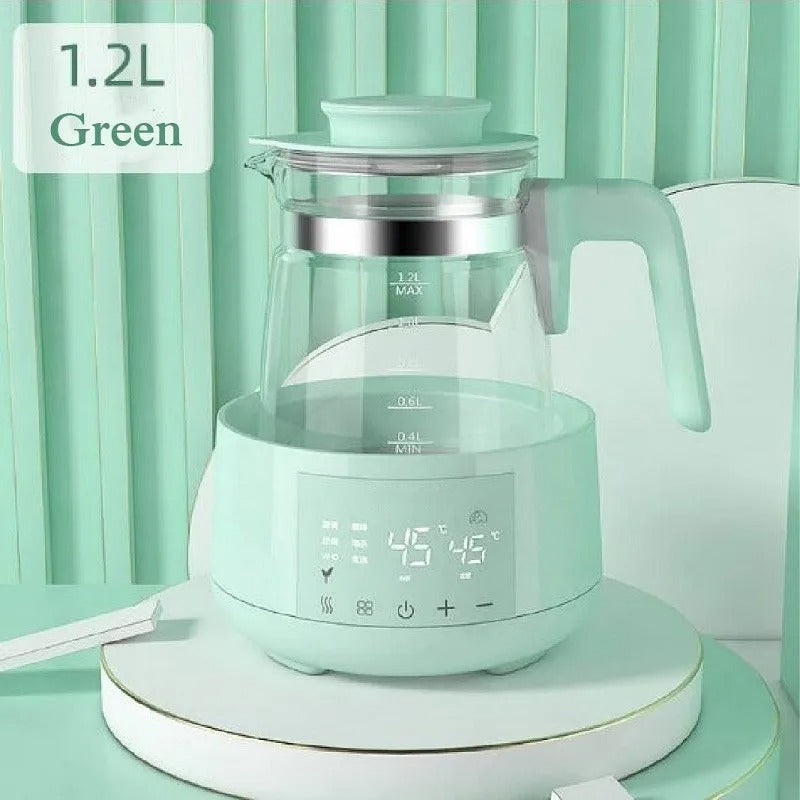 Infant Thermostatic Milk Regulator - 1.2L Baby Kettle with 24-Hour Warmth & Smart Insulation