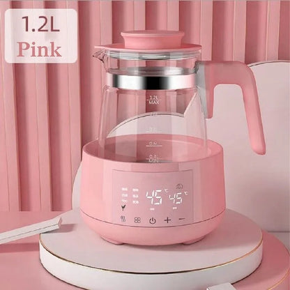 Infant Thermostatic Milk Regulator - 1.2L Baby Kettle with 24-Hour Warmth & Smart Insulation