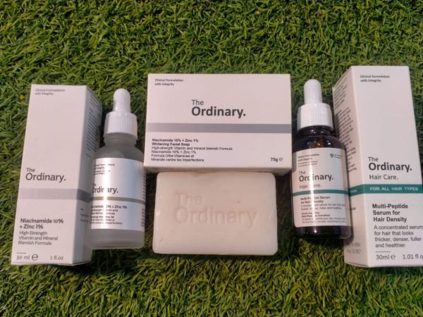 The Ordinary Skincare Combo | Face Serum, Hair Serum & Soap Bundle